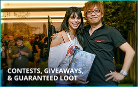 Featuring contests, giveaways & guaranteed loot