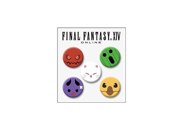 FF14 新生エオルゼア ミニオン缶バッジ セット FF14 新生エオルゼア ミニオン缶バッジ セット