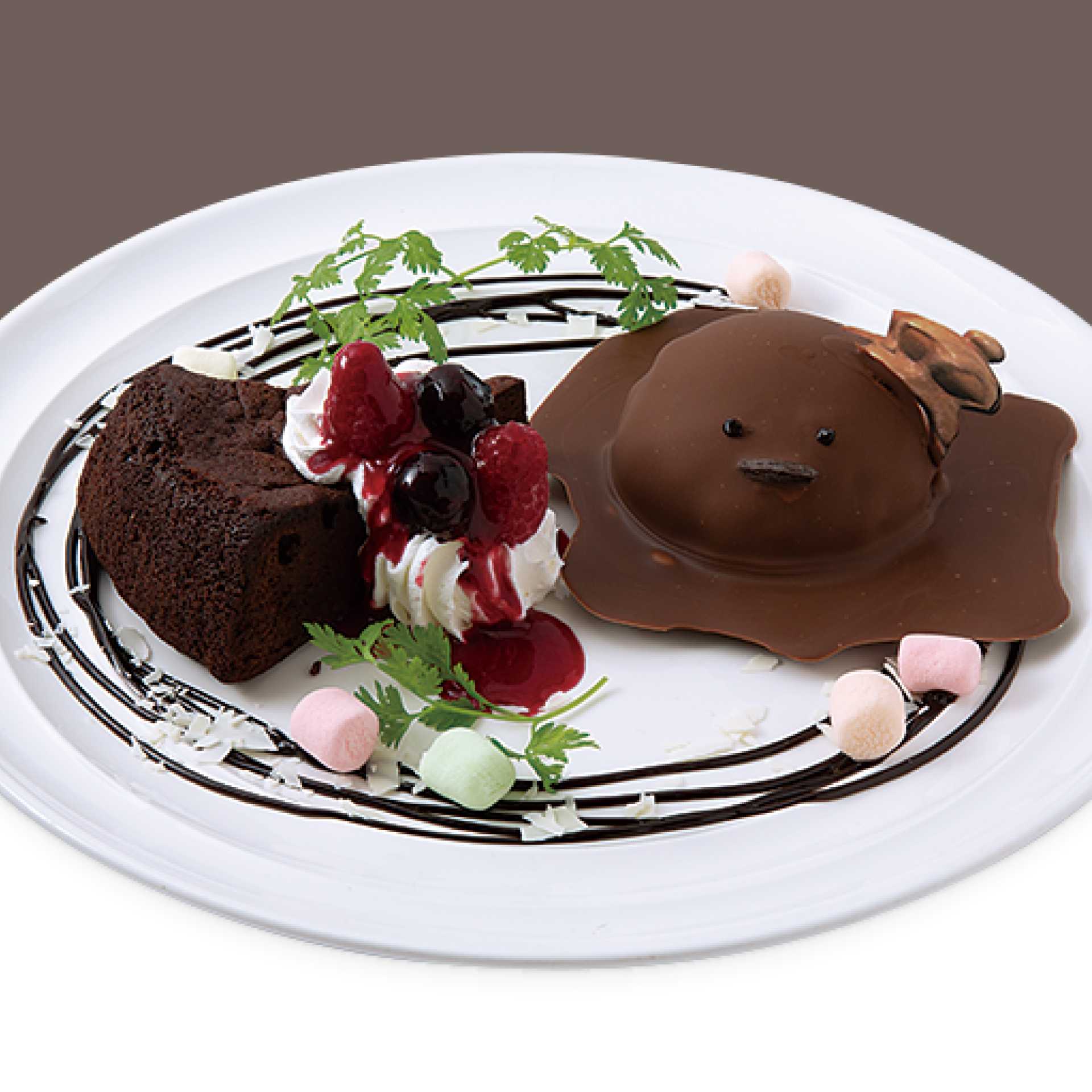 Mudpie Chocolate Plate